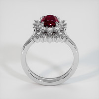 2.02 Ct. Ruby Ring, Platinum 950 3