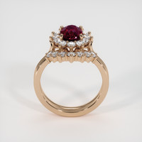 1.66 Ct. Ruby Ring, 14K Rose Gold 3