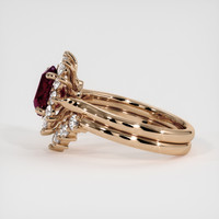 1.66 Ct. Ruby Ring, 14K Rose Gold 4