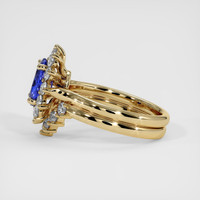1.53 Ct. Sapphire Ring, 18K Yellow Gold 4