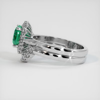 1.55 Ct. Emerald Ring, Platinum 950 4