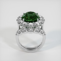14.31 Ct. Bluish Green Sapphire Ring, 14K White Gold 3