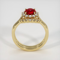 1.56 Ct. Ruby Ring, 14K Yellow Gold 3