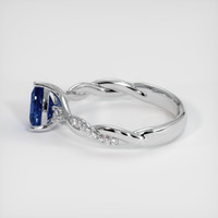 1.04 Ct. Sapphire Ring, Platinum 950 4