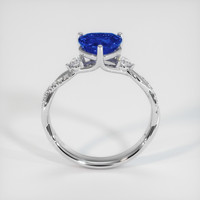 1.67 Ct. Blue Sapphire Ring, Platinum 950 3