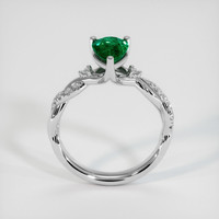 1.12 Ct. Emerald Ring, Platinum 950 3