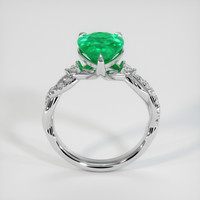 2.84 Ct. Emerald Ring, Platinum 950 3