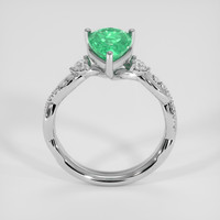 1.65 Ct. Emerald Ring, Platinum 950 3