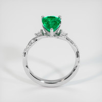 1.38 Ct. Emerald Ring, Platinum 950 3