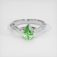 1.00 Ct. Gemstone Ring, Platinum 950 1