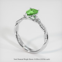 1.00 Ct. Gemstone Ring, Platinum 950 2