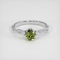 0.93 Ct. Gemstone Ring, Platinum 950 1