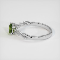 0.93 Ct. Gemstone Ring, Platinum 950 4