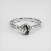 0.68 Ct. Gemstone Ring, Platinum 950 1