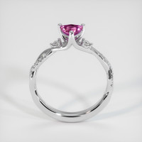 0.68 Ct. Pink Sapphire Ring, Platinum 950 3