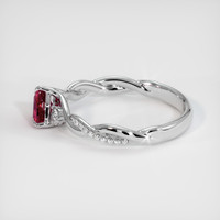 0.51 Ct. Ruby Ring, Platinum 950 4