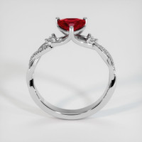 0.99 Ct. Ruby Ring, Platinum 950 3