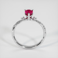 0.83 Ct. Ruby Ring, Platinum 950 3