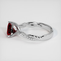 1.53 Ct. Ruby Ring, Platinum 950 4