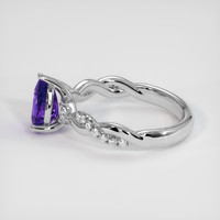 1.38 Ct. Sapphire Ring, Platinum 950 4