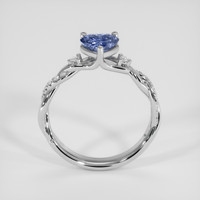 1.60 Ct. Blue Sapphire Ring, Platinum 950 3