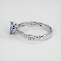 1.60 Ct. Blue Sapphire Ring, Platinum 950 4