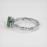 1.10 Ct. Sapphire Ring, Platinum 950 4
