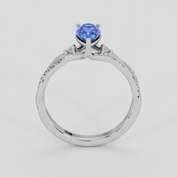 1.41 Ct. Blue Sapphire Ring, Platinum 950 3