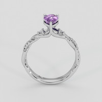 1.06 Ct. Purple Sapphire Ring, Platinum 950 3
