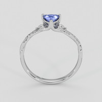 0.75 Ct. Bluish Purple Sapphire Ring, Platinum 950 3