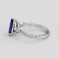 1.83 Ct. Color Change Sapphire Ring, Platinum 950 4