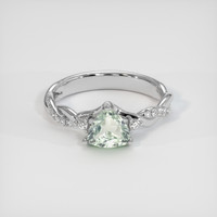 0.87 Ct. Sapphire Ring, Platinum 950 1