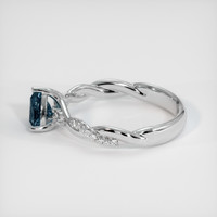 0.69 Ct. Sapphire Ring, Platinum 950 4
