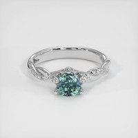 0.70 Ct. Sapphire Ring, Platinum 950 1