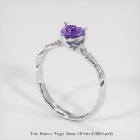 1.18 Ct. Sapphire Ring, Platinum 950 2