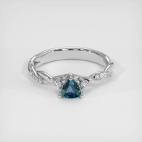0.36 Ct. Sapphire Ring, Platinum 950 1