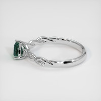 0.83 Ct. Sapphire Ring, Platinum 950 4