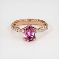 1.24 Ct. Gemstone Ring, 14K Rose Gold 1