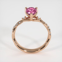 1.24 Ct. Gemstone Ring, 14K Rose Gold 3