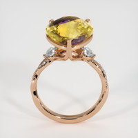 7.21 Ct. Gemstone Ring, 14K Rose Gold 3