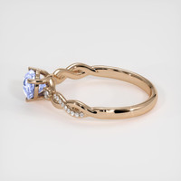 1.63 Ct. Sapphire Ring, 14K Rose Gold 4