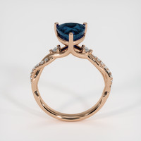 2.69 Ct. Sapphire Ring, 14K Rose Gold 3