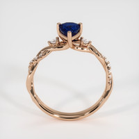1.06 Ct. Sapphire Ring, 18K Rose Gold 3