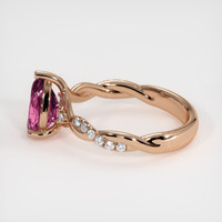 1.24 Ct. Gemstone Ring, 18K Rose Gold 4