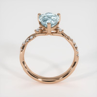 1.65 Ct. Gemstone Ring, 18K Rose Gold 3