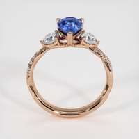 1.69 Ct. Blue Sapphire Ring, 18K Rose Gold 3
