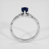0.99 Ct. Blue Sapphire Ring, Silver 3