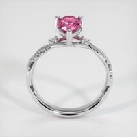 1.24 Ct. Pink Spinel Ring, 10K White Gold 3