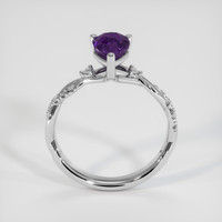 1.71 Ct. Purple Sapphire Ring, 10K White Gold 3