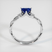 0.96 Ct. Sapphire Ring, 14K White Gold 3